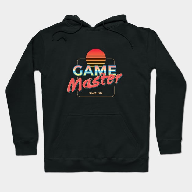 Game Master Dungeon Master Neon Hoodie by Natural 20 Shirts
